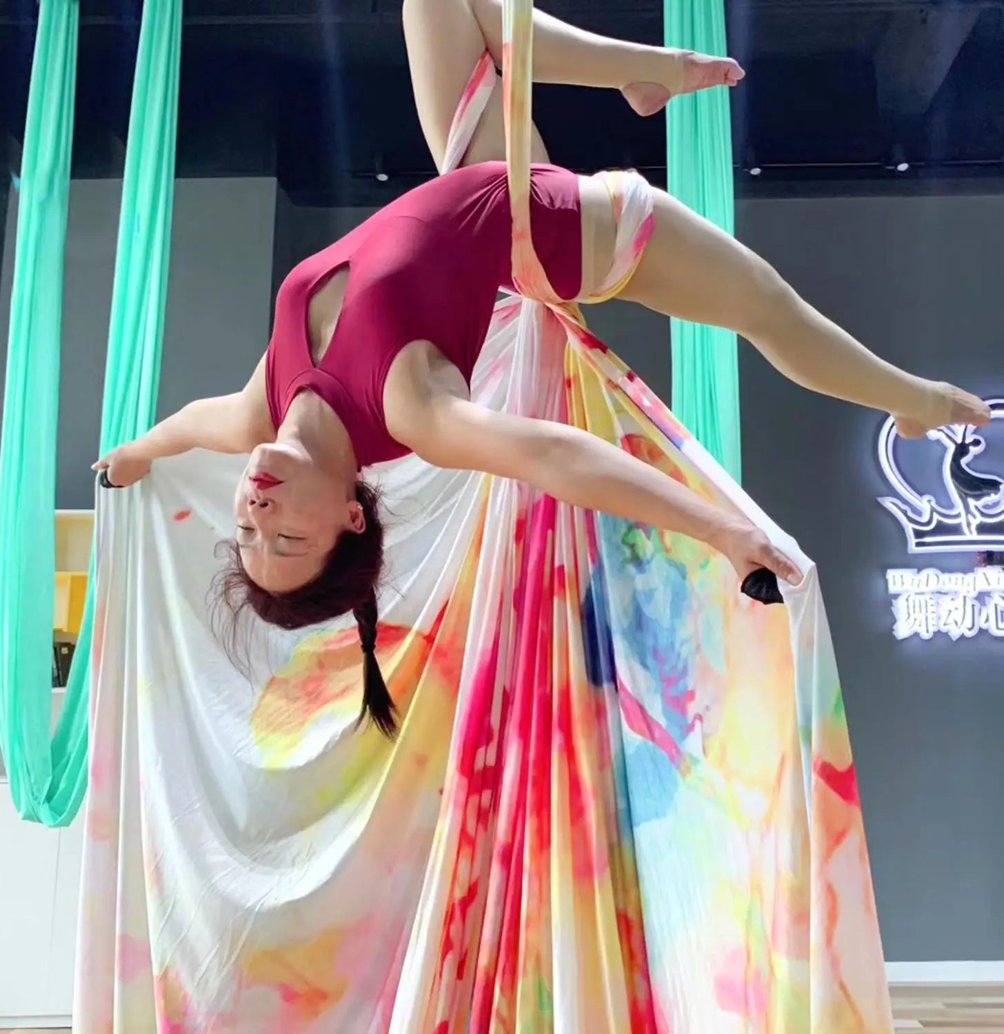 Aerial Acrobatic Silk 2