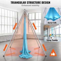 Aerial Yoga Frame and Hammock 5