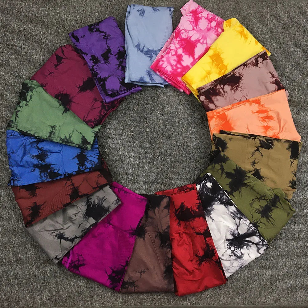 Tie-Dye Scrunch Yoga Leggings