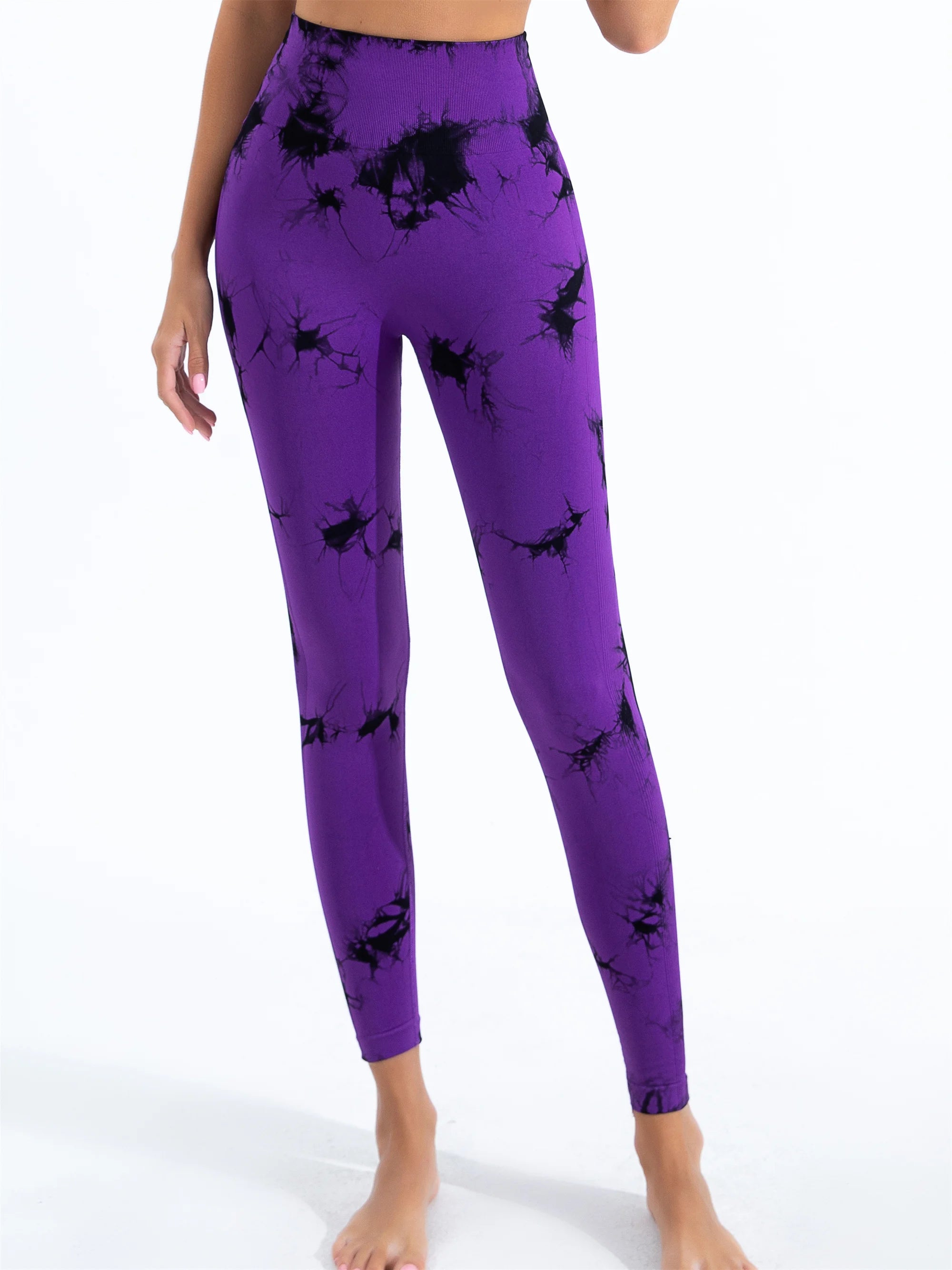 2024 Seamless Tie-Dye Yoga Leggings