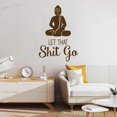 Buddha Wall Sticker Vinyl Decal