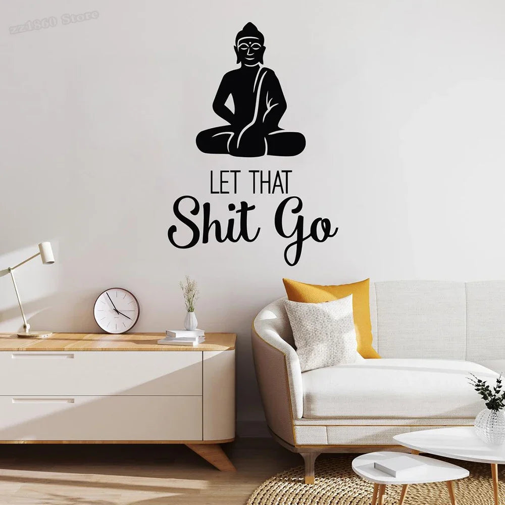 Buddha Wall Sticker Vinyl Decal