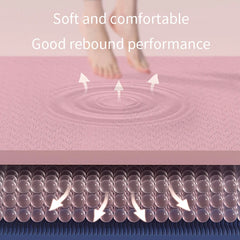 Double-Sided Yoga Mat - Anti Slip