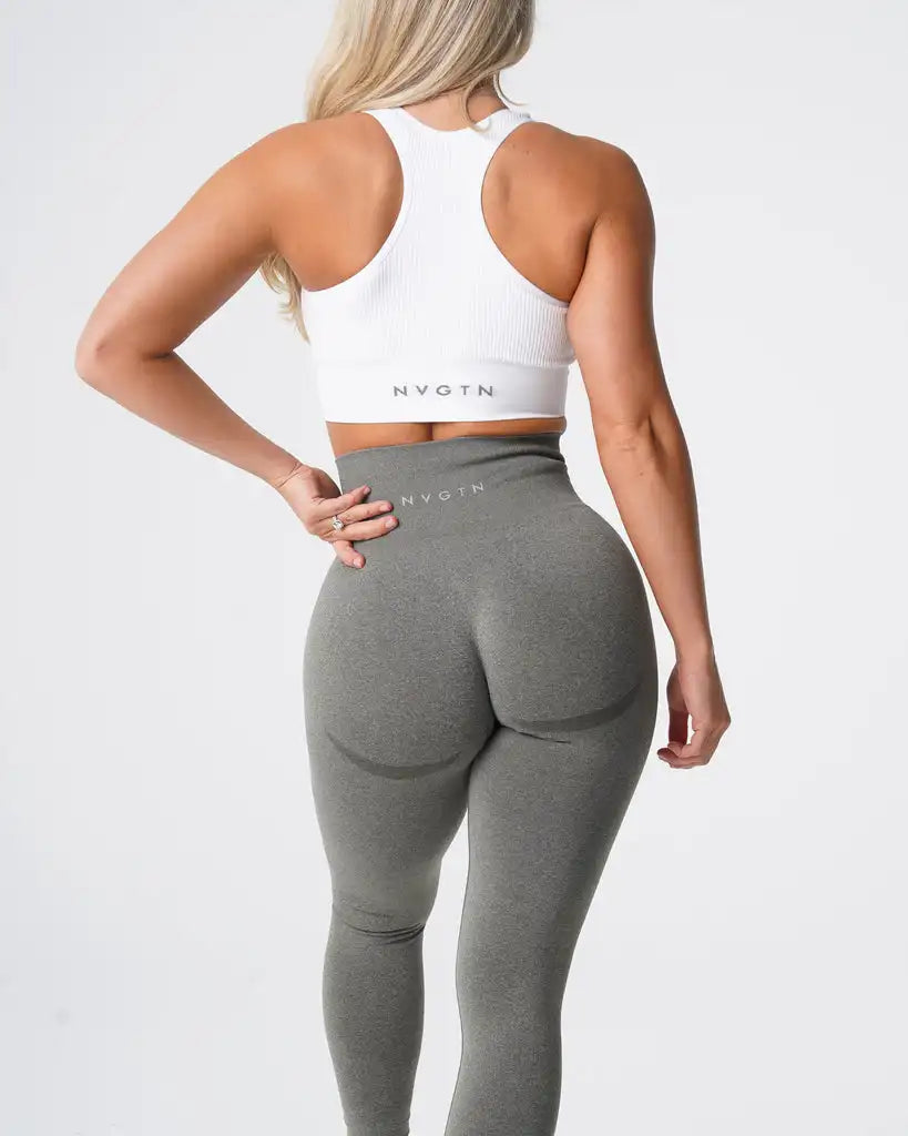 Speckled Seamless Spandex Leggings