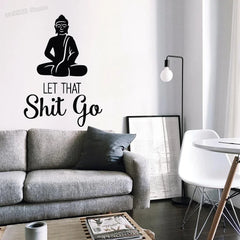 Buddha Wall Sticker Vinyl Decal