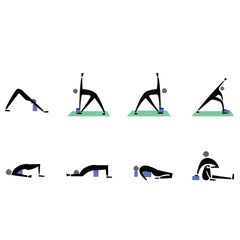 High-Density EVA Yoga Blocks