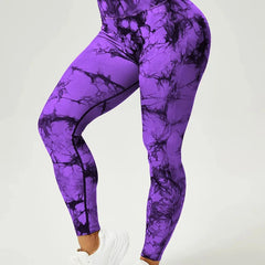 Tie-Dye Scrunch Yoga Leggings