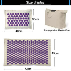 Acupressure Massage Yoga Mat and Pillow