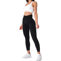 Solid Seamless Yoga Leggings